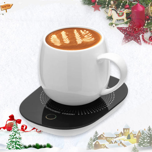 , Coffee Mug WarmerHome Harmony EssentialsHome Harmony EssentialsKitchen & Bar Essentials Product Description Keep Drink Beverage Warm on 50℃ Not Use It to Heat Cold Water As Kettle-Powered by 110v Plug It's a prefect Christmas/Thanksgiving/Birthday giftCoffee Cup Warmer for Desk with Auto Shut Off, Coffee Mug Warmer for D